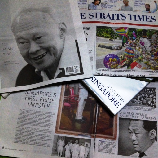 Farewell to Singapore's Founding Father, Prime Minister LEE KUAN YEW, September 16, 1923 – March 23, 2015.